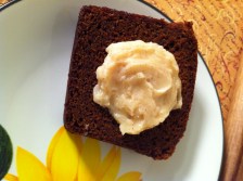 Plain Pumpkin Bread with Honey Cinnamon Butter